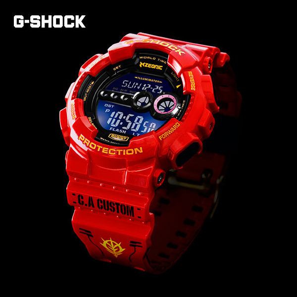 G-SHOCK 初代ガンダムモデル 赤G-