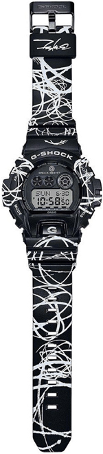 G-SHOCK Gショック フューチュラ FUTURA コラボ 限定モデル カシオ CASIO デジタル 腕時計 ブラック ホワイト アトム モチーフ  GD-X6900FTR-1JR 国内正規モデル