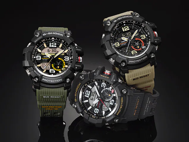 G-SHOCK Gショック MASTER OF G MUDMASTER カシオ CASIO アナデジ