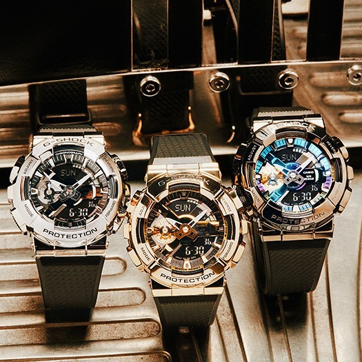 G-SHOCK Gショック GM-110 シリーズ Metal Covered カシオ CASIO アナデジ 腕時計 ブラック マルチ GM-110B- 1A 逆輸入海外モデル : gm-110b-1a : INST - 通販 - Yahoo!ショッピング