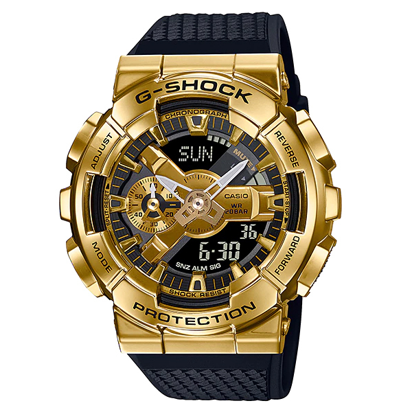 G-SHOCK GM-110G ゴールド/ブラック G-SHOCK Gショック GM-110 シリーズ Metal Covered カシオ CASIO