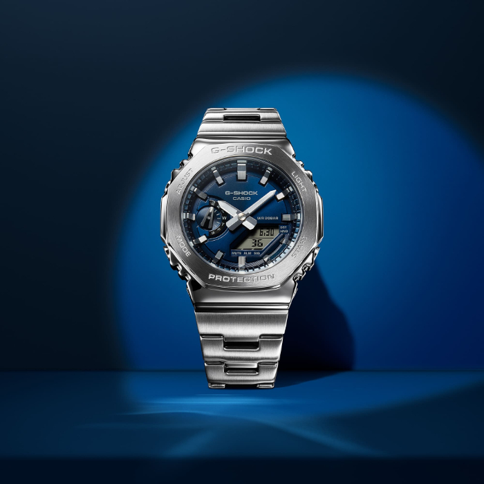 G-SHOCK Gショック ジーショック G-LIDE GBX-100-2 Bluetooth 銀