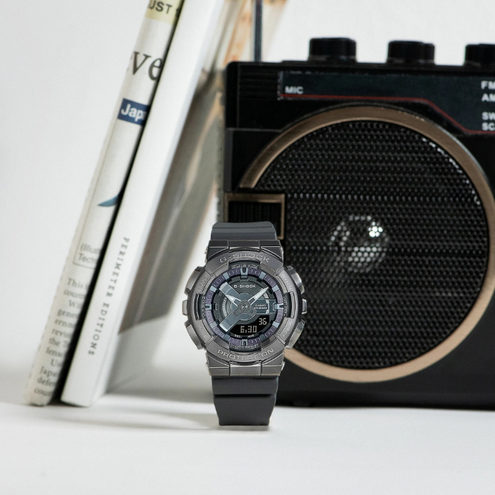 G-SHOCK Gショック ミッドサイズ カシオ CASIO アナデジ 腕時計 グレー