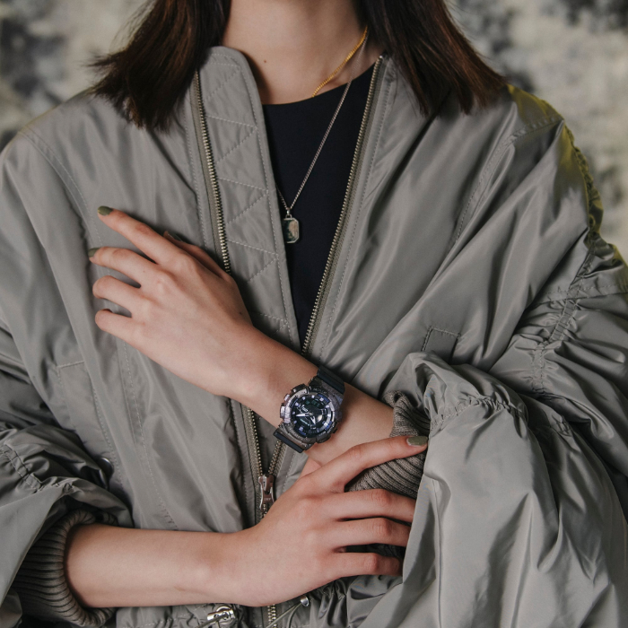 未使用】CASIO G-SHOCK GM-S114GEM-1A2JR 腕時計 カシオ Gショック 40