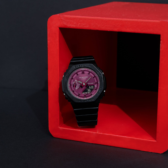 カシオーク G-SHOCK Gショック Sシリーズ ミドルサイズ Black＆Red WEB限定 カシオ CASIO アナデジ 腕時計 ブラック  GMA-S2100RB-1A 逆輸入海外モデル : gma-s2100rb-1a : INST - 通販 - Yahoo!ショッピング