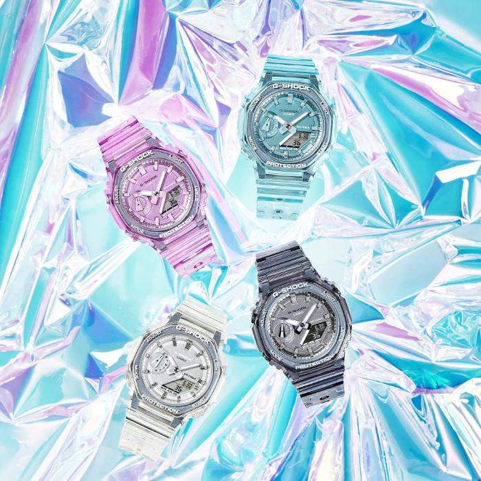 カシオーク G-SHOCK Gショック Sシリーズ ミッドサイズ メタリック