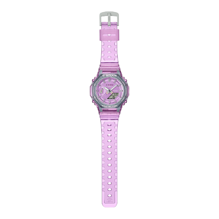 G-SHOCK デジタルアナログ時計 ピンクベージュ G-SHOCKの新作腕時計、オールピンクに仕上げたデジタル×アナログ