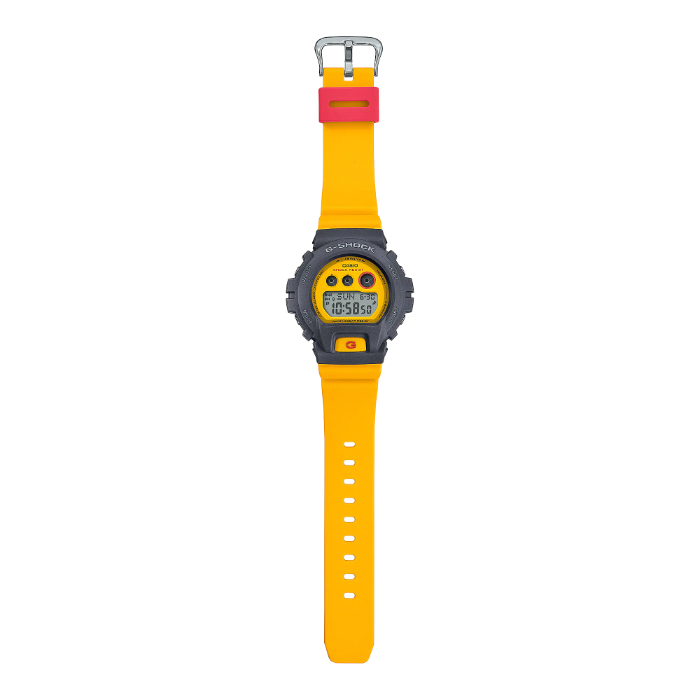 美品 CASIO G-SHOCK GMD-S6900Y イエロー/グレー 稼働品 G-SHOCK Gショック Sシリーズ ミッドサイズ カシオ CASIO 電池