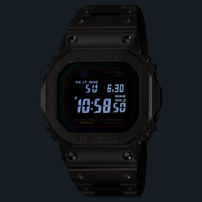 G-SHOCK Gショック フルメタル レインボーカラー スマートフォンリンク