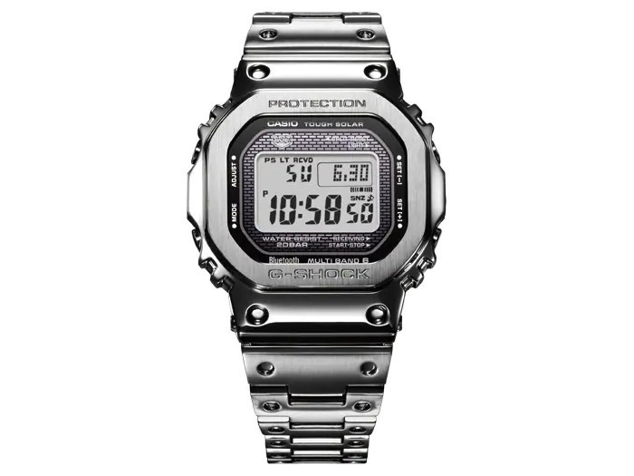 G-SHOCK GMW-B5000 シルバー腕時計 FULL METAL - GMW-B5000 | G-SHOCK 腕時計