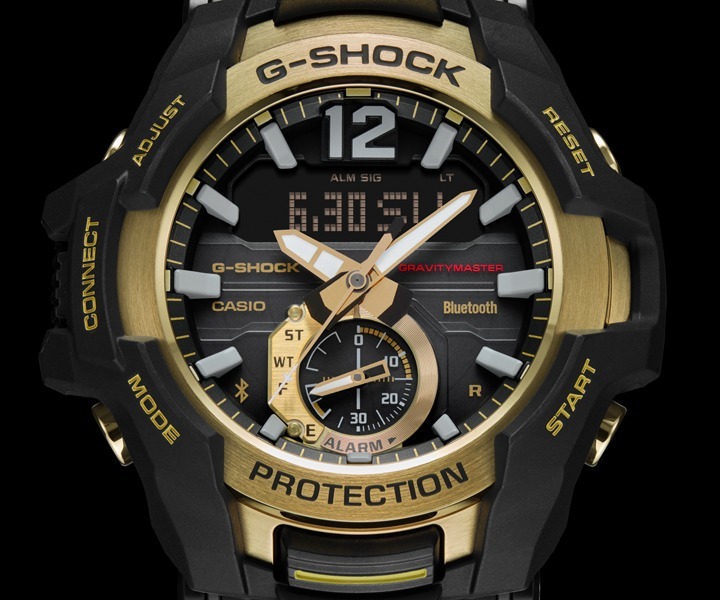 G-SHOCK Gショック グラビティマスター Black & Gold カシオ
