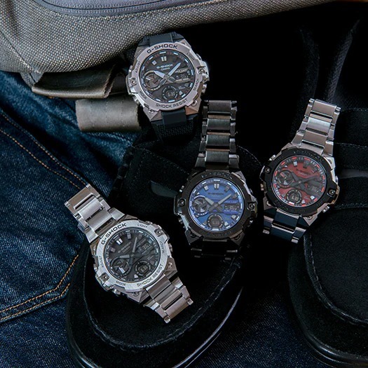 G-SHOCK Gショック Gスチール スマートフォンリンク カシオ CASIO ソーラー アナデジ 腕時計 シルバー レッド ステンレス GST- B400AD-1A4 逆輸入海外モデル : gst-b400ad-1a4 : INST - 通販 - Yahoo!ショッピング