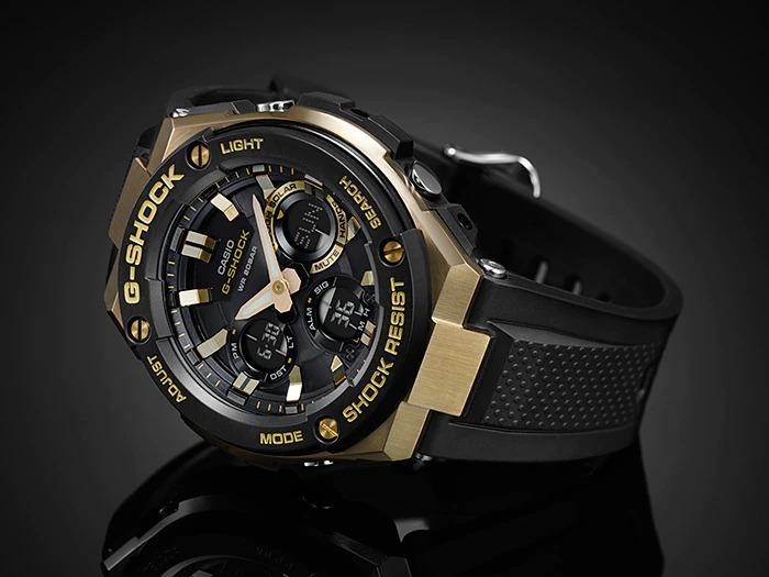 G-SHOCK Gショック G-STEEL Gスチール カシオ CASIO ソーラー アナデジ 腕時計 ブラック ゴールド GST-S100G-1A  逆輸入海外モデル : gst-s100g-1a : INST - 通販 - Yahoo!ショッピング