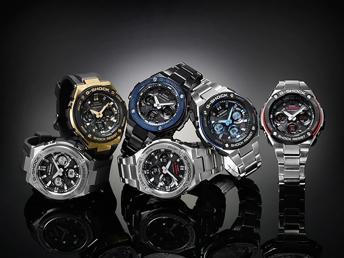 カシオ Gショック 海外モデル ソーラー GST-S110D-1A 新品 G-STEEL G-SHOCK Gショック Gスチール カシオ CASIO ソーラー