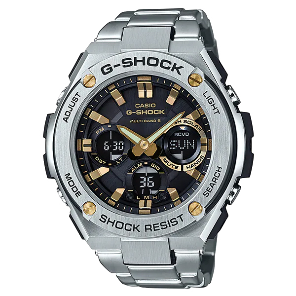 G-SHOCK Gショック G-STEEL Gスチール カシオ CASIO 電波 ソーラー