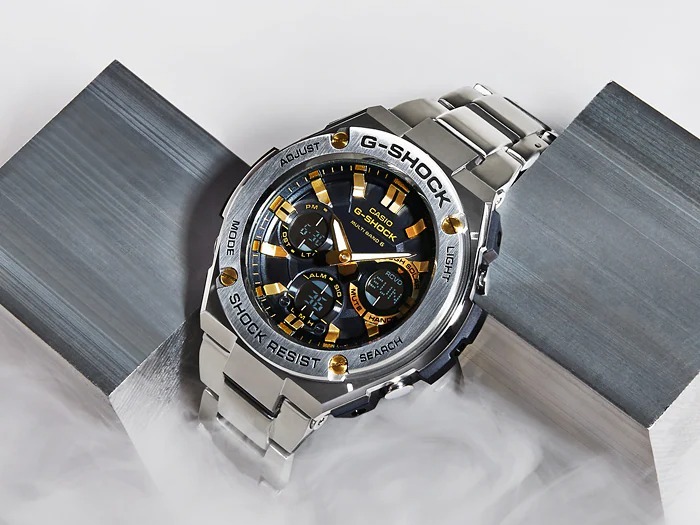G-STEEL G-SHOCK Gショック Gスチール カシオ CASIO 電波 ソーラー