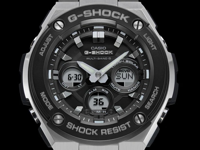 G-STEEL G-SHOCK Gショック Gスチール カシオ CASIO 電波 ソーラー