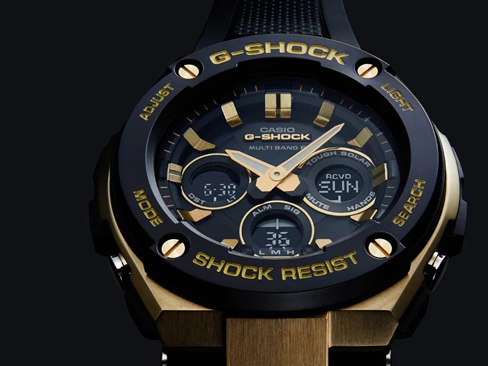 G-STEEL G-SHOCK Gショック Gスチール カシオ CASIO 電波 ソーラー