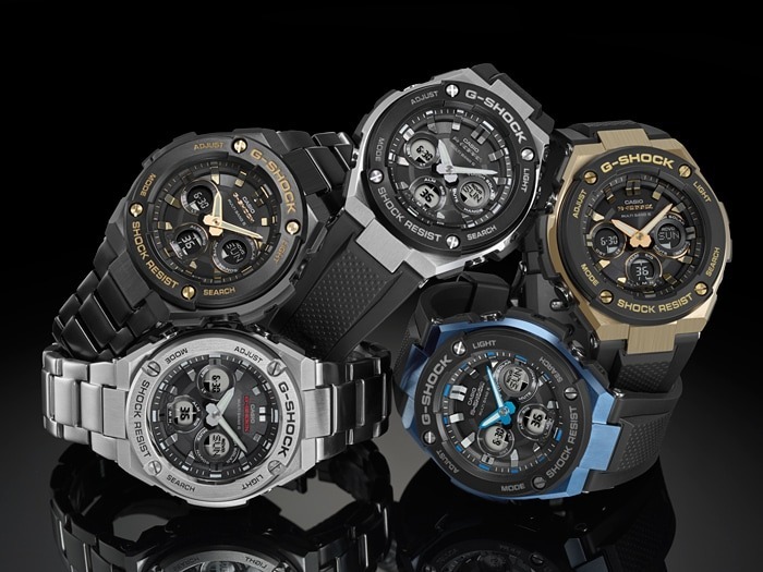 G-STEEL G-SHOCK Gショック Gスチール カシオ CASIO 電波 ソーラー