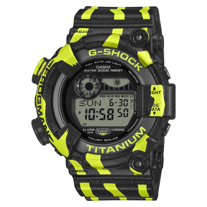 極美品 G-SHOCK GW-8200TPF-1JRフロッグマン限定ヤドクガエル MASTER OF GーSEA G-SHOCK マスターオブG ダイバーズ フロッグマン