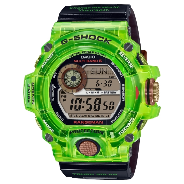 G-SHOCK Gショック ジーショック マスターオブG レンジマン EARTHWATCH 限定 カシオ CASIO 電波 ソーラー 腕時計 グリーン  GW-9407KJ-3JR 国内正規モデル : gw-9407kj-3jr : INST - 通販 - Yahoo!ショッピング