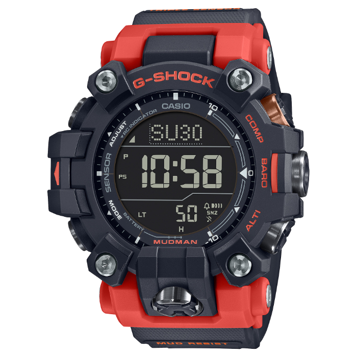 G-SHOCK Gショック マスターオブG MUDMAN マッドマン カシオ CASIO ソーラー電波 デジタル 腕時計 レッド ブラック  GW-9500-1A4 逆輸入海外モデル : gw-9500-1a4 : INST - 通販 - Yahoo!ショッピング