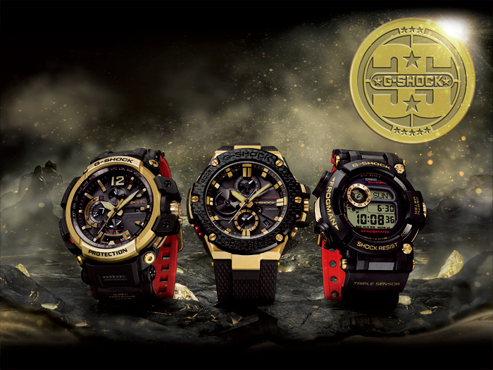 G-SHOCK Gショック 35周年 限定 ゴールド トルネード FROGMAN 逆輸入