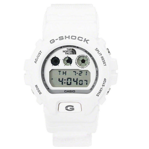 ［新品/未使用］Supreme×THE NORTH FACE×G-SHOCK 限定トリプルコラボモデル Gショック カシオ デジタル 腕時計 ホワイト  DW-6900NS-7JR 国内正規モデル