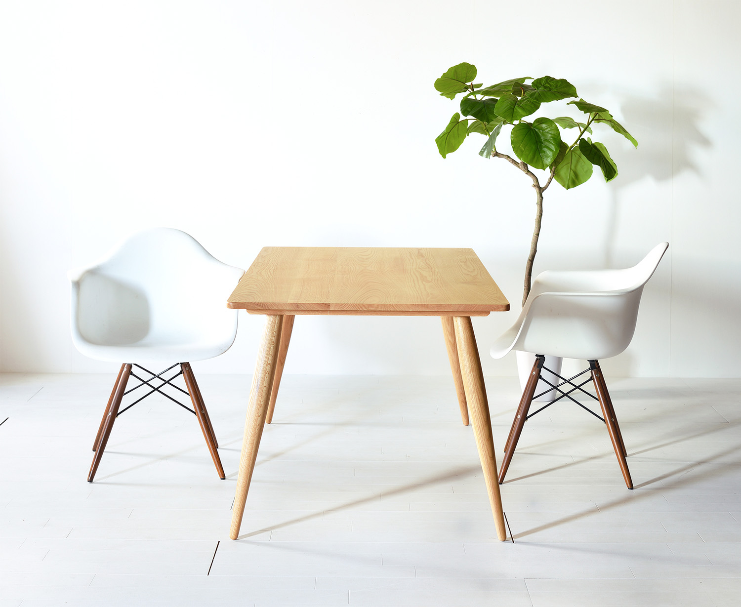 オーク Nine Table ナインテーブル ダイニングテーブル オーダー 無垢