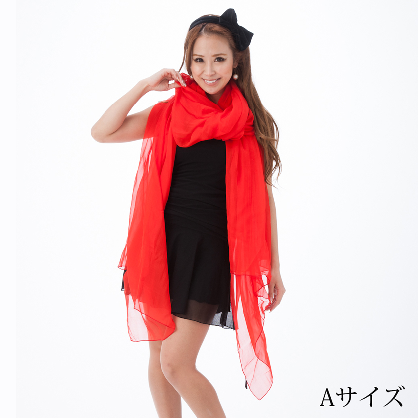 Instyle Japan（インスタイルジャパン） シルクスカーフ シフォン