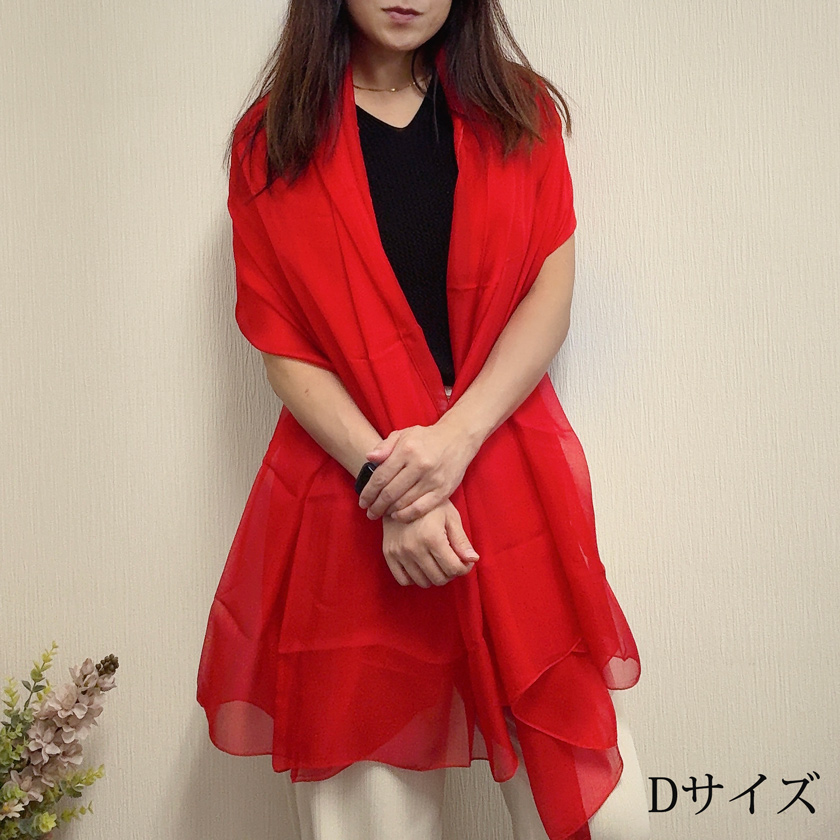 Instyle Japan（インスタイルジャパン） シルクスカーフ シフォン