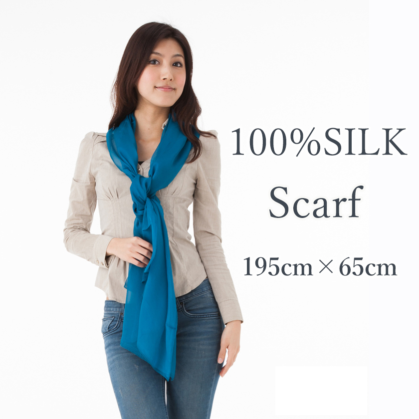 Instyle Japan（インスタイルジャパン） シルクスカーフ シフォン