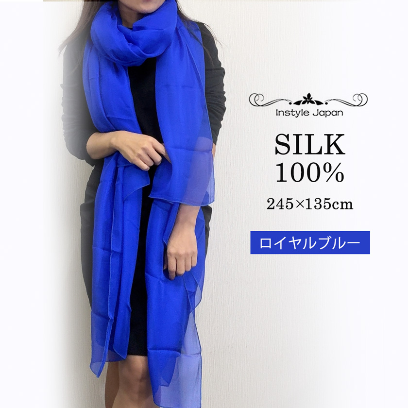 Instyle Japan（インスタイルジャパン） シルクスカーフ シルク100