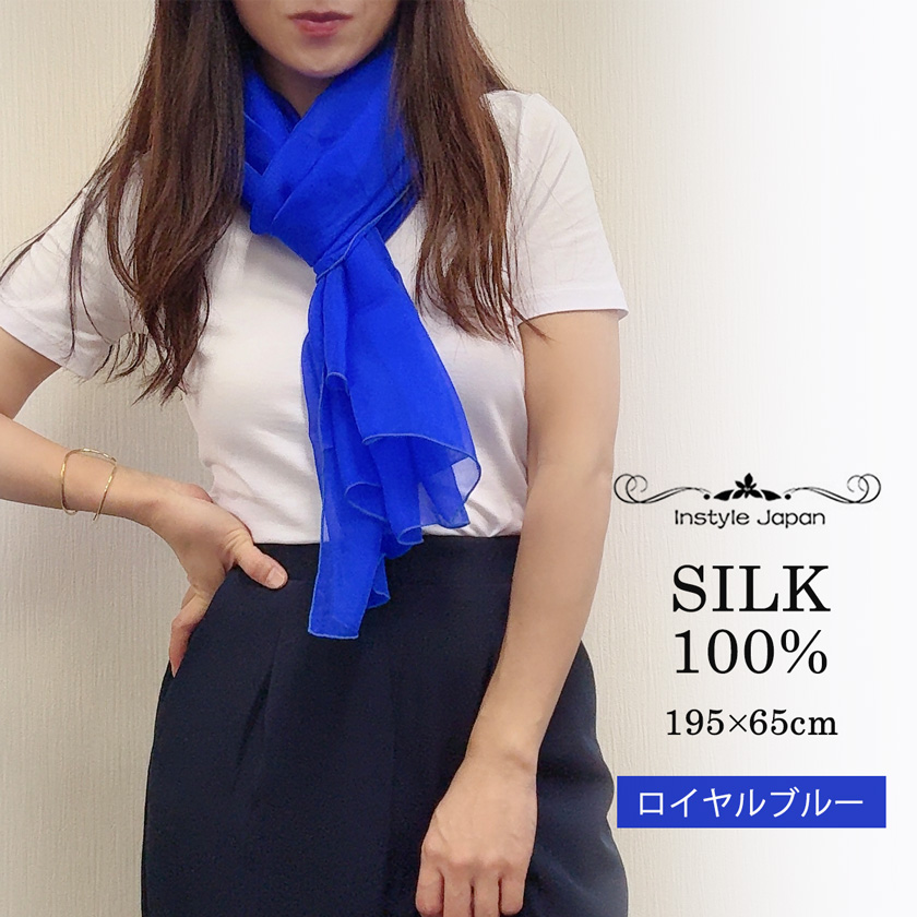 Instyle Japan（インスタイルジャパン） シルクスカーフ シルク100