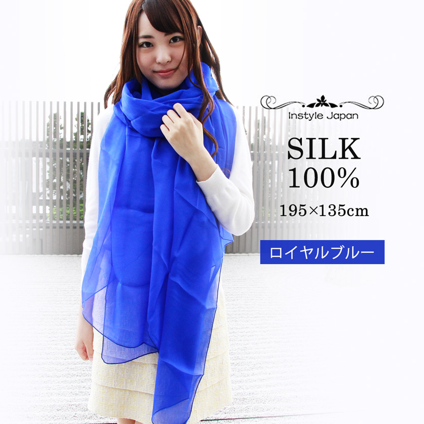 Instyle Japan（インスタイルジャパン） シルクスカーフ シルク100