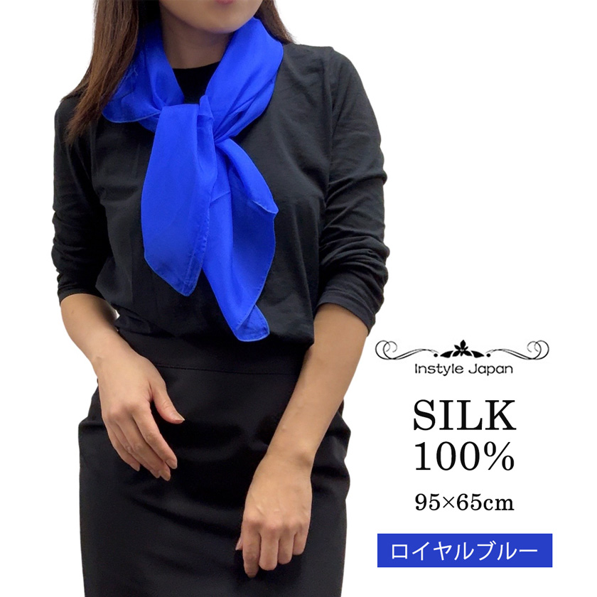 Instyle Japan（インスタイルジャパン） シルクスカーフ シルク100