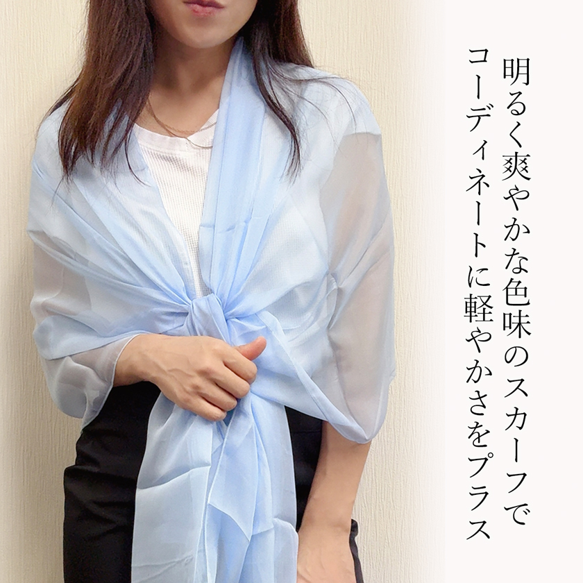 Instyle Japan（インスタイルジャパン） シルクスカーフ シルク100
