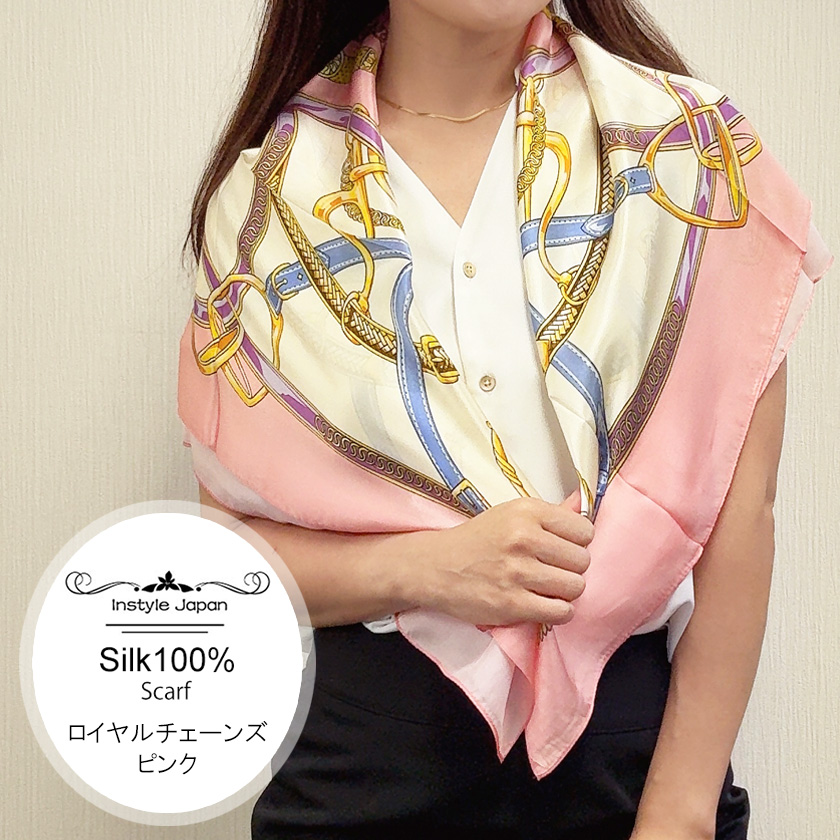 スカーフ専門InstyleJapan - スカーフ100%シルク｜Yahoo