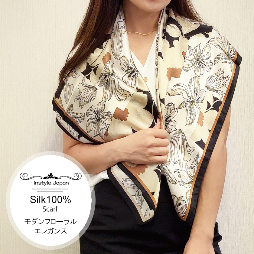 スカーフ専門InstyleJapan - スカーフ100%シルク｜Yahoo