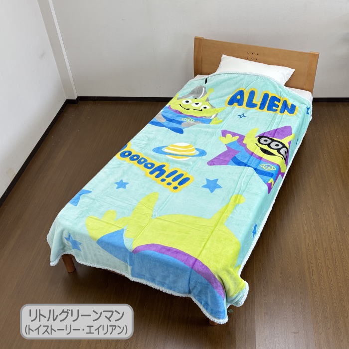 Disney（ディズニー） フランネル毛布 裏シープボア シングル 6柄（I