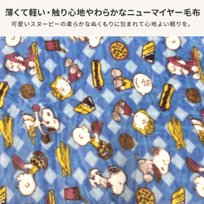 SNOOPY（スヌーピー） あったか毛布 ブランケット 秋冬春夏 かわいい