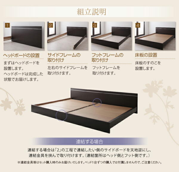 高評価続出！ ずっと使えるロングライフデザインベッド 国産ボンネルコイルマットレス付き ワイドK230 【TM1910177079】(69827円)