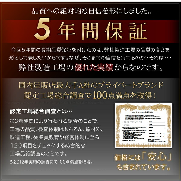 正規品/新 モダンデザイン・高級レザー・デザイナーズベッド 国産カバーポケットコイルマットレス付き ダブル