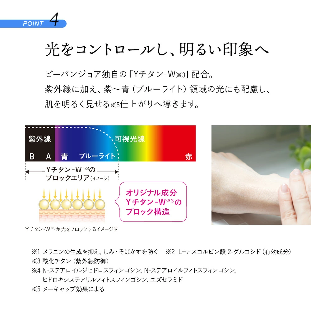 ビーバンジョア 薬用 UV美白エッセンシャルベース ジョアエコ478Y 52mL
