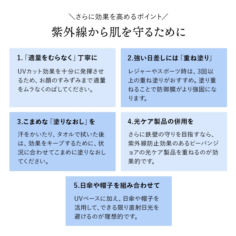 ビーバンジョア 薬用 UV美白エッセンシャルベース ジョアエコ478Y 52mL