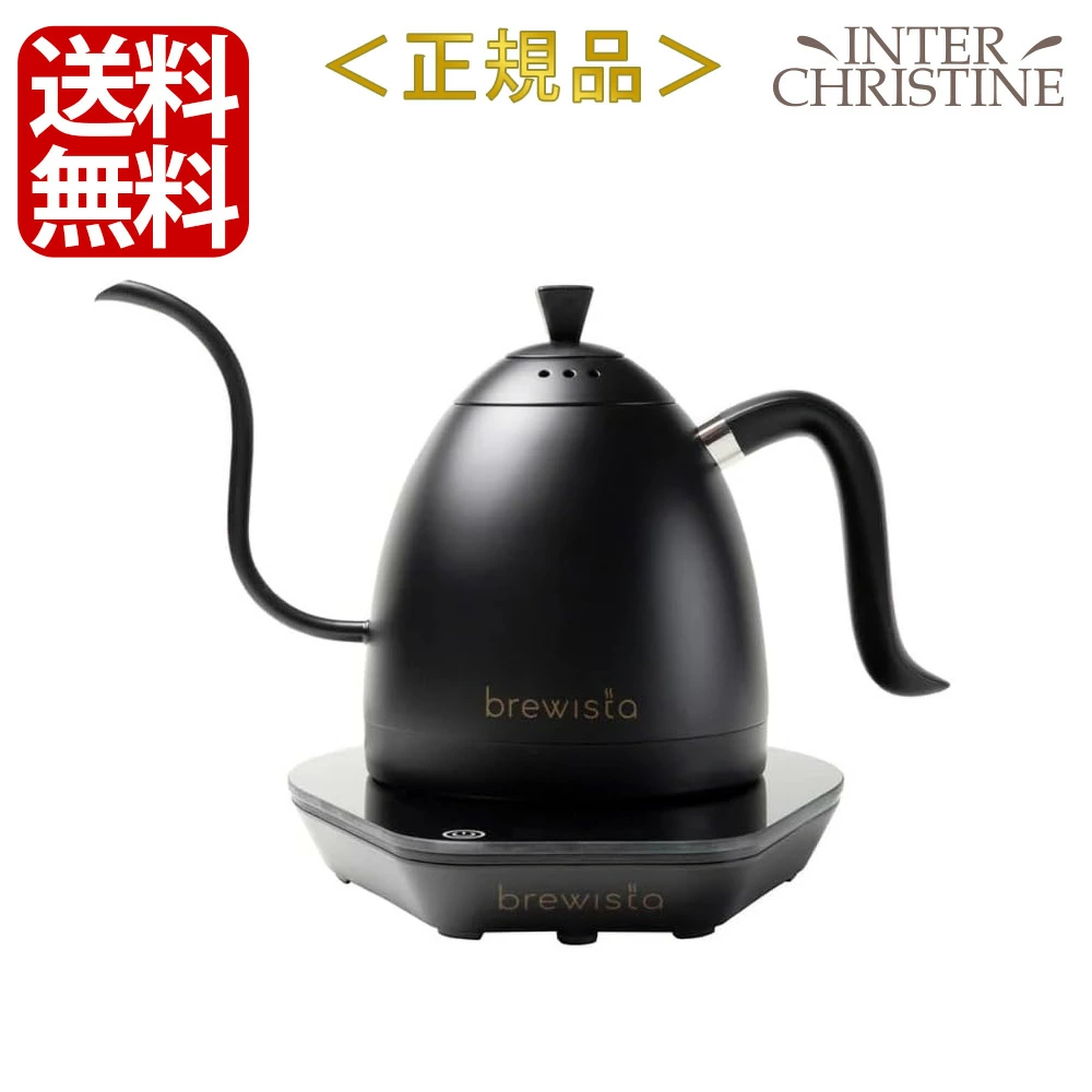 �y���K�i�z�u�����[�C�X�^(brewista) �A���e�B�U�� �O�[�X�l�b�N�o���A�u���P�g�� 0.6L Artisan Gooseneck Variable Kettle�y���[�J�[�ۏ؂P�N�z�v���g�p