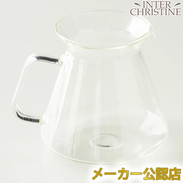 ORIGAMI オリガミ ガラスコーヒーサーバー with HARIO 710ml（満水時）｜inter-c｜03