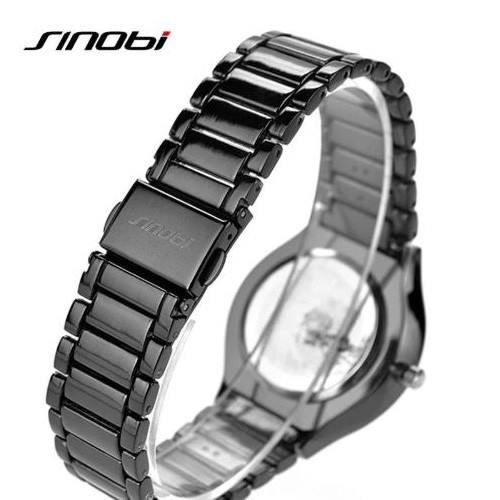 腕時計 メンズ ブランド ブラック シルバー 送料無料 黒 人気 おしゃれ