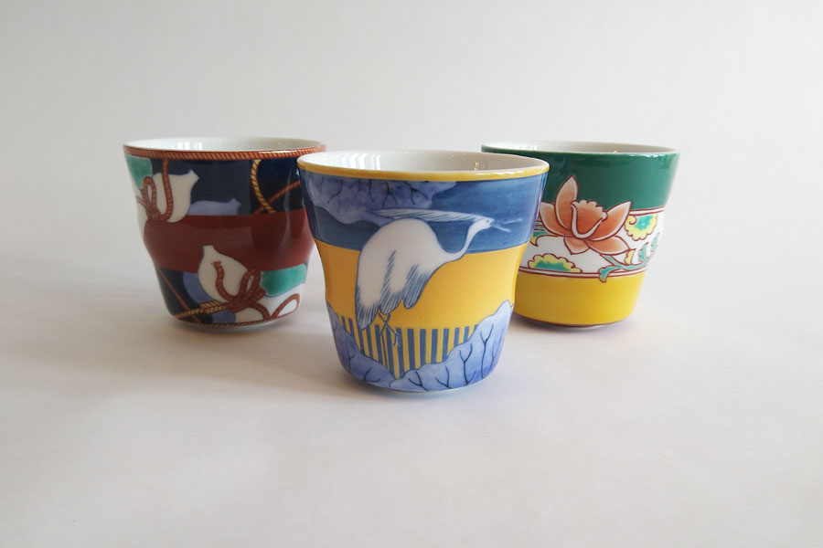 鍋島 虎仙窯 色鍋島 蕎麦猪口 : INTERIOR3I - 通販 - Yahoo!ショッピング