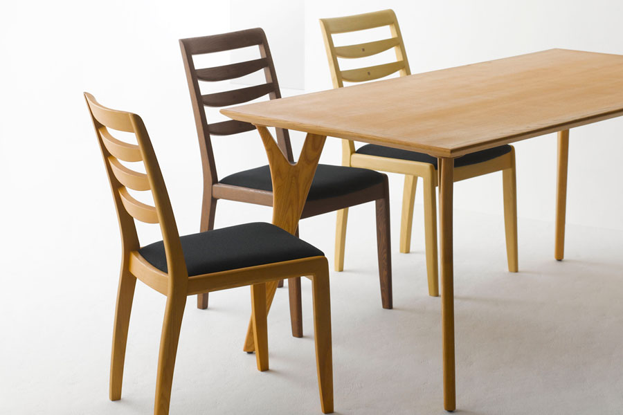 朝日木材 BOSCO ボスコ 幅150 奥行85 高さ71 ダイニングテーブル